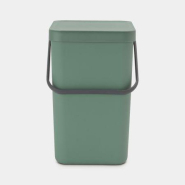 Poubelle Brabantia Sort & Go - 25 litres - Fir Green - Multi-talent - Volume M - Peu encombrante_1