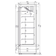 Vitrine verticale négative avec retour automatique de la porte, pour chr, traiteurs, boulangeries, pâtisseries et chocolateries - eis 115.3 iarp_1