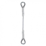 Élingue cordage polypropylène - 2 boucles cossees epissees main (sur demande) référence 4405_1