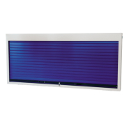 Armoire à rideaux - Panneau perforé pour outils - Serrure intégrée - Dimensions multiples disponibles_1