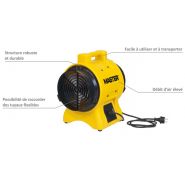 Soufflante d'air professionnelle BL 4800 - Master - Débit 750 m³/h - Ventilateur axial_1