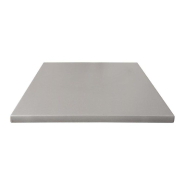 Plateau rectangle de table d'extérieur Werzalit  60x70cm décor Alu_1
