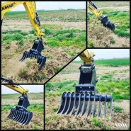 Outil forestier pour pelles avec largeur de travail de 665 à 1980 mm