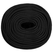 Vidaxl corde de bateau noir complet 6 mm 50 m polypropylène 152497_1