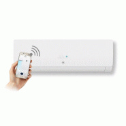 Ensemble Climatisation réversible Mono-split Nagano Murale Pure - Unité extérieure 7 kW et Unité intérieure murale blanche_1