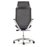 Fauteuil de Direction TONKA - Accoudoirs design, têtière fixe et mécanisme Syncron - Référence 7788 FR206_1