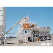 Mb-c60 centrale à béton - Meka - 60 m³/h - robuste et facile d'accès_2