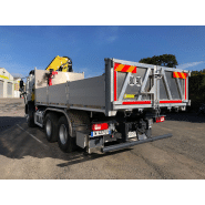 Plateau en aluminium porte-matériaux pour véhicule poids lourds ptac &leq; 32000kg - hpc
