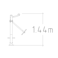 Équipement de fitness extérieur - Gym Air Walker 8054660 - Hags - Tonification des mollets et cuisses, amélioration cardiovasculaire_1