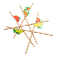 Paille papier décors Fruits Ø0,60x23cm - par 100_1