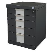 Armoire d'atelier avec tiroirs - Structure robuste en acier, plateau anti-rayures et système anti-basculement_1