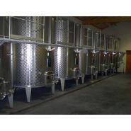 Cuves de transport Vermont - inox pour vinification et stockage - forme galbée avec thermorégulation_1