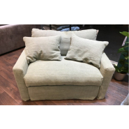 Fauteuil XL Bidart 130 cm convertible - Matelas 14 cm - Home Spirit_1