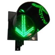 Feu de passage croix rouge / flèche verte - D200 mm ou D300 mm - LEDs haute intensité - 159615_1