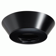 Finition plafond DECO+ poujoulat 12cm  / THERMINOX TZ - Ø 80 Noir_1