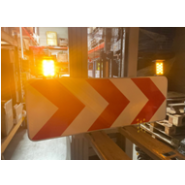 Panneau en tôle d'aluminium avec 2 Flash 11 leds super bright - K8 BI FLASH_1