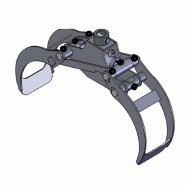 Grappin forestier TG12 - ouverture 76,5 cm - 44 kg - pour grues forestières jusqu'à 2 tonne-mètre_1