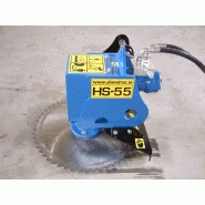 Scie circulaire hydraulique hs 55_1