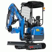 Mini pelle 1500 kg neuve Canopy Rippa R15-5 avec godets_1