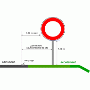 Panneau B50a - Sortie d'une zone à stationnement interdit_1