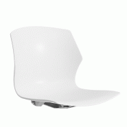 Siège giratoire sur roulettes Frill. - Blanc_1