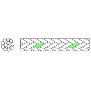 Cordage HMPE 12 et 8 torons - Solide, durable et innovant avec tressage unique_1