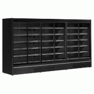 Vitrine réfrigérée 6 portes - 2220L - Noir | Tefcold - MDCA3750HB_1