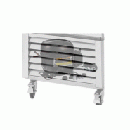 Armoire réfrigérée vitrée négative inox 1300L 2portes Atosa_1