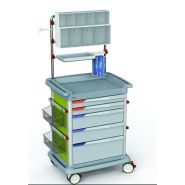 Chariot d'anesthésie PRECISO - léger, robuste, modulable avec accessoires et charge utile de 300 kg_1