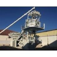 Eba 1250 centrale à béton - Frumecar - 60 m³/h - avec malaxeur à béton double essieu FTS 1875/1250 et cabine de commande climatisée_1