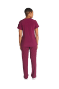 Haut cache-cœur femme - Réf: DKE625 - Dickies Medical - 95% polyester, 5% élasthanne_1