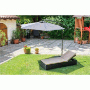 Parasol déporté happy sun 300 – MTF – beige – 3exn9002_1