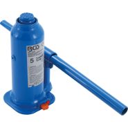 9883 - Cric à vérin hydraulique BGS Technic - capacité de chargement 5 tonnes - avec soupape de sécurité et tige de piston télescopique_1