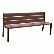 Banc plastique recyclé Silaos®6 lames_1