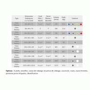 Caisse-palette pliable en plastique - 120 x 100 cm - Hauteur 100 cm - 900 litres - Fond et parois pleins - Usage alimentaire_1