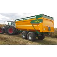 Benne agricole G 180 avec essieux boggie robustes