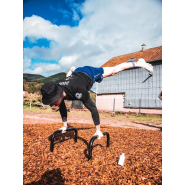 Parallettes basses - Gamme Street Workout DAMAPRO_1