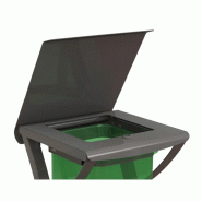 Corbeille Horizon acier 50 L Vigipirate_1