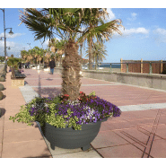 Jardinière Esferica UM1100PM - en acier avec traitement Ferrus résistant à la corrosion_1