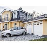 Porte de garage sectionnelle Teckentrup - 40 mm d'épaisseur - Protection anti-effraction - Style Cassette_1