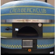 Four à pizza MFRO140DL - Four à bois avec sole rotative - Capacité 12-13 pizzas_1