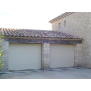 Porte de garage sectionnelle anti-effraction adaptée aux maisons individuelles et immeubles collectifs - Modèle personnalisable_2