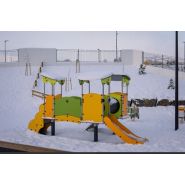 Diabolo Baby - structure pour aire de jeux Proludic - largeur 4,39 m - réf. J38703® - accessible dès 0,5 an pour 13 joueurs_1