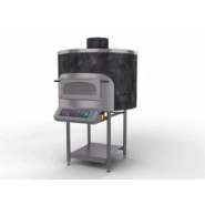 Four électrique rotatif Morello Forni FRV100 - modèle standard - 6 pizzas de 30 cm - double système de chauffage indépendant_1