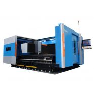 Machine laser connectée adaptée aux besoins de découpe variés