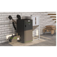 Twin Luxury BIO 24 kW - Chaudière à granulés et bûches - Brûle bois, pellets et avoine_1