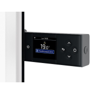 Radiateur chaleur douce connecté Equateur 5 Vertical 1000W Blanc mat - Thermor - 428404_1