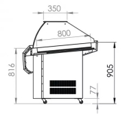 Vitrine réfrigérée à poissons - AFI COLLIN LUCY - VP-201-K_1