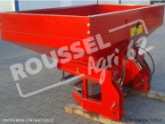 Distributeur d'engrais NC SR1500 - centrifuge 1500L, double disques, largeur de travail 10 à 24m - Occasion_1