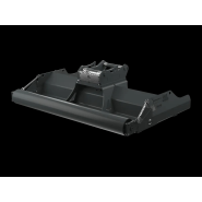 Lame niveleuse Egli pour pelle - 15-25 t, 390 kg sans plaque d'adaptation, 620 kg avec rouleau_1